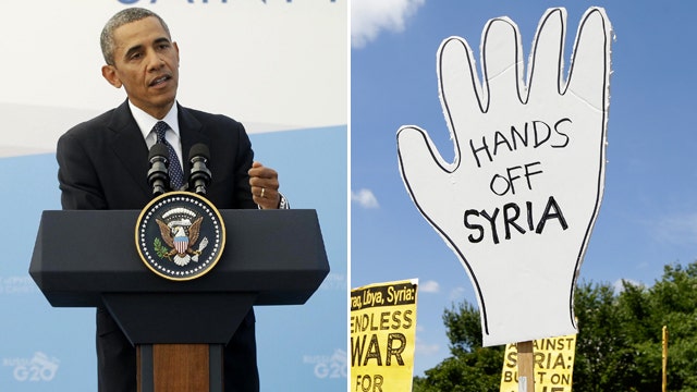 Media strafe President Obama over Syria
