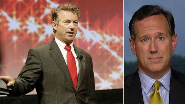 Santorum calls out Sen. Rand Paul over war policy