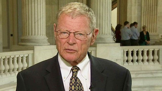 Sen. Inhofe: US doesn't have 'the resources' to strike Syria