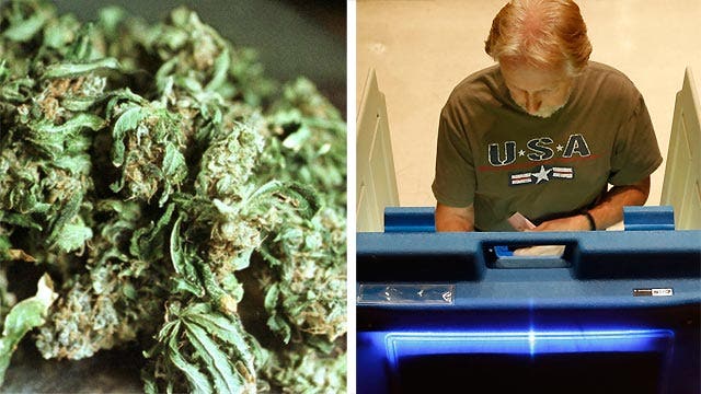 Voters split on legalization of marijuana