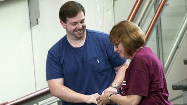 Perfect match: Cancer survivor reunites with donor