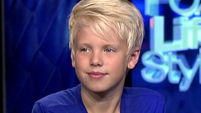 Carson Lueders: Young singer with huge talent