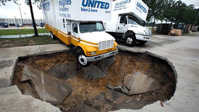 Big bucks from big holes: Sinkhole repair business booms