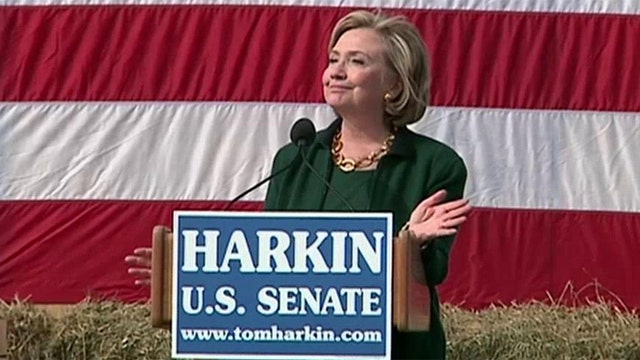 Hillary Clinton returns to Iowa for Democratic fundraiser