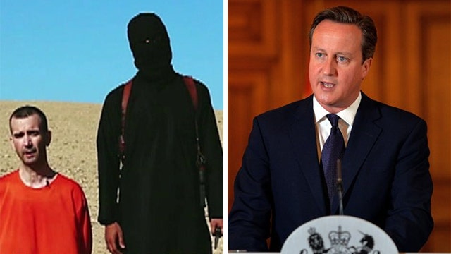 British PM Cameron vows to hunt down ISIS 'monsters'