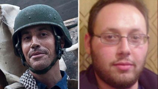 My friends, James Foley and Steven Sotloff