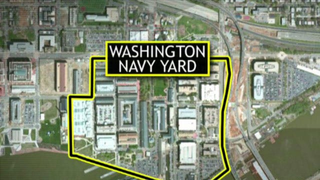 US Navy base police search for shooter