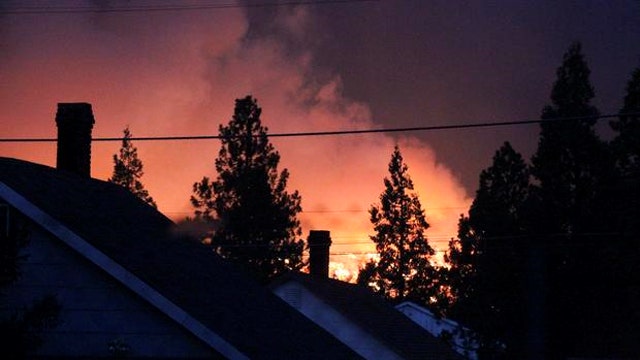 Wildfires continue to rage across northern California
