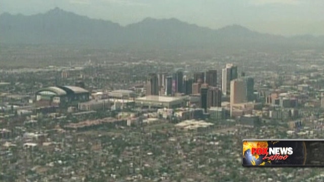 Pacific storm blast pushes rain into Arizona 