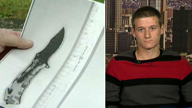 Punished for turning in pocketknife?