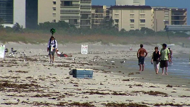 Long walk on the sand? Google trekkers map Fla. beaches