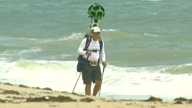 Google 'Trekkers' map Florida's beaches