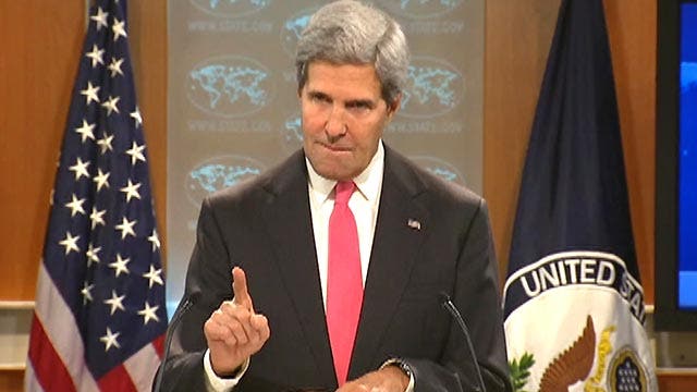 Kerry: Assad regime is 'guilty' of a chemical attack 