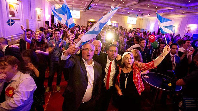 Scotland rejects independence in historic referendum