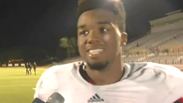 Epic post-game interview goes viral
