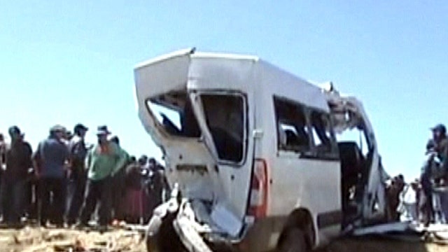 Fatal passenger bus crash kills at least 12 in Peru 