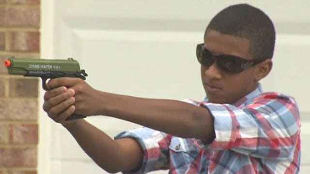 7th-graders suspended for firing toy guns at home