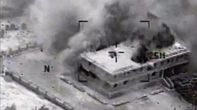 Airstrikes have destroyed a dozen ISIS targets in Syria