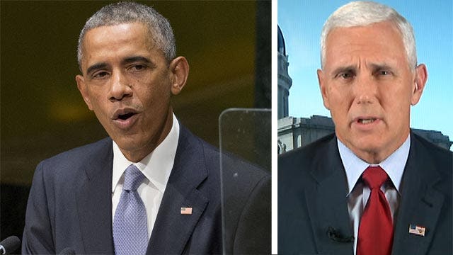 Gov. Pence reacts to Obama using UN to 'call out' Israel