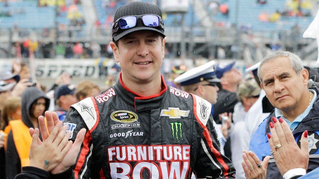 Kurt Busch explains why he's channeling Ricky Bobby