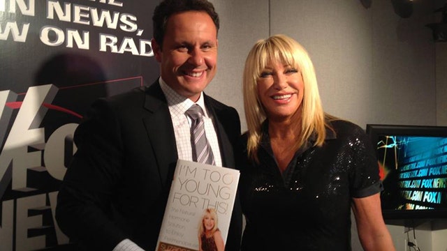 Brian Kilmeade and Suzanne Somers