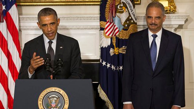 Obama announces resignation of Attorney General Eric Holder