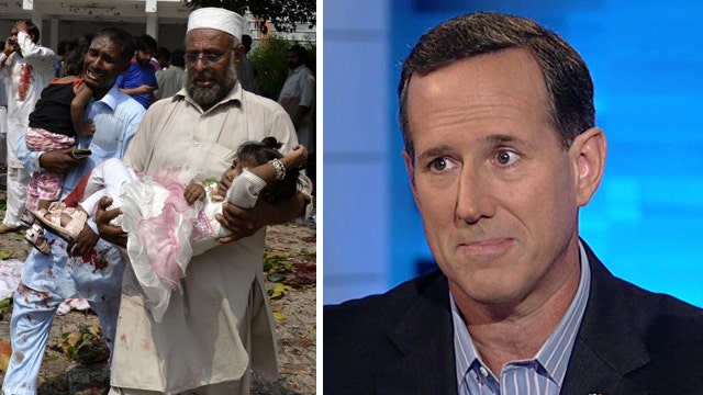 Santorum on persecution of Christians by radical Islamists