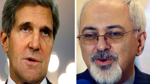 Meeting between Kerry, Iranian foreign minister underway