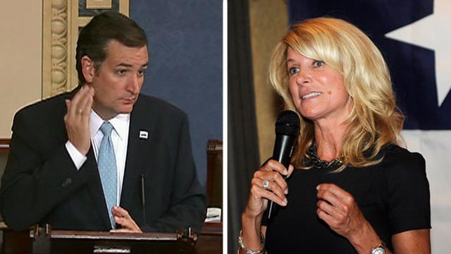Cavuto: Media double standard for Ted Cruz and Wendy Davis