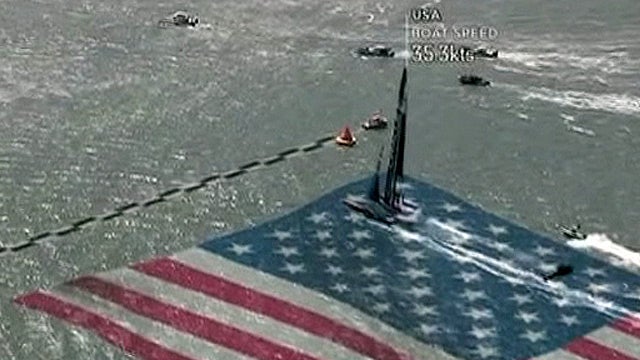 Oracle Team USA wins the America's Cup