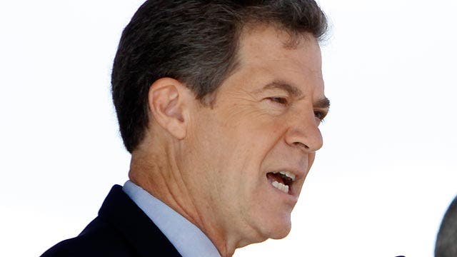 GOP governor in trouble in conservative Kansas