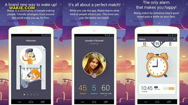 Alarm app lets users get wake-up call from a stranger 