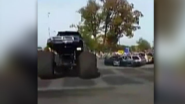 Monster truck plows into crowd killing spectators 