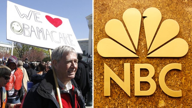NBC cheerleading for ObamaCare?