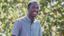 >Ocitti 'David' Okech an ex-teen soldier reveals the terror of Uganda warlord Joseph Kony's regime