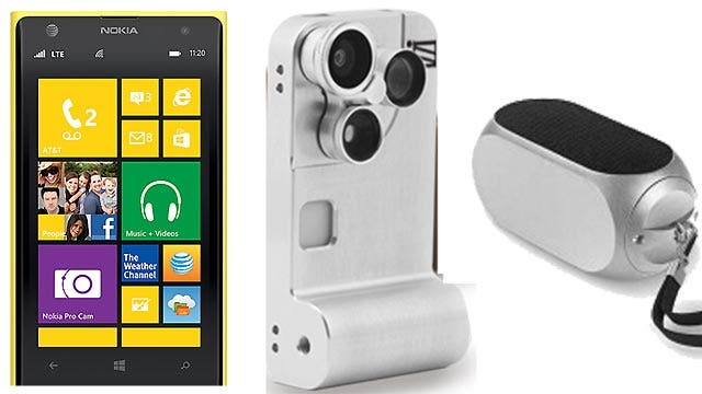 Gadget demo: Nokia Lumia 1020, Qube 2 and the iZZi Orbit Pro