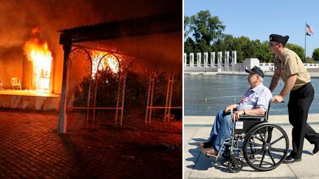 Obama sent more security to WWII memorial than Benghazi