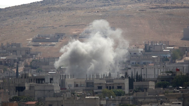 ISIS forces on edge of Syrian town bordering Turkey 