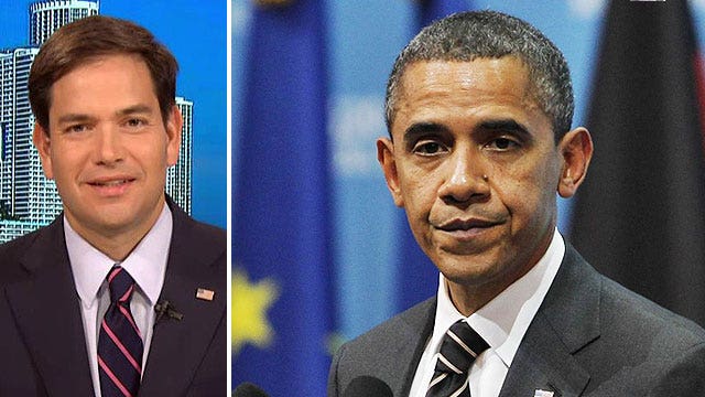 Sen. Rubio sounds off on Obama's policies ahead of midterms