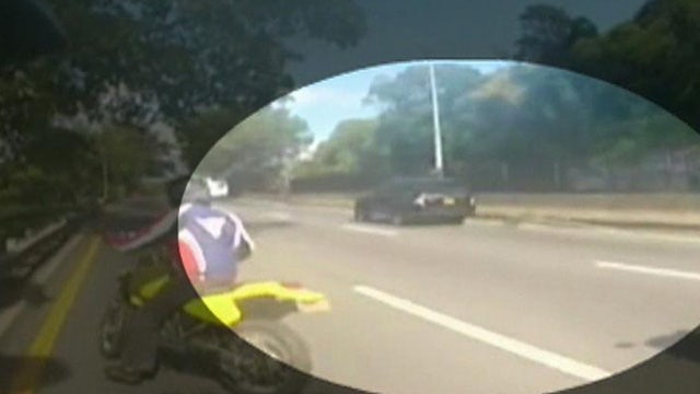 Undercover cops among bikers in SUV assault