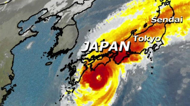 Three US Airmen missing after Typhoon Phanfone hits Japan