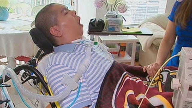 Family of quadriplegic vet sacrifices for son