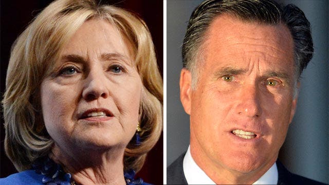 Clinton, Romney head to Iowa to campaign for Senate hopefuls