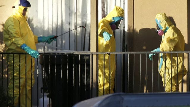 Hazmat crew on sanitizing Ebola patient's Dallas apartment