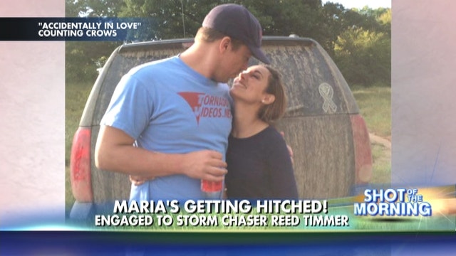 Maria Molina engaged to storm chaser Reed Timmer