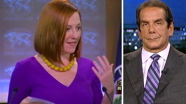 Krauthammer: 'Happy talk' of success in Iraq