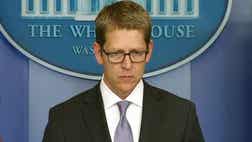 >White House press secretary says a solution to the slimdown suspension of fallen troop benefits but reporter wonders whether there was more Obama could have done to protect vets