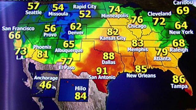 National forecast for Friday, October 11