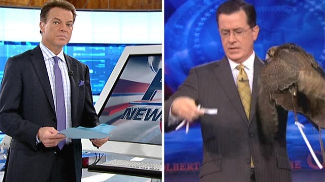 Fox News Deck vs. Colbert's 'Info News Veranda' 