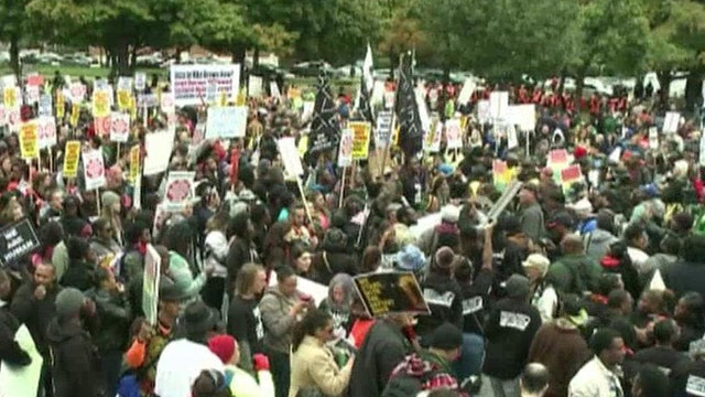 Rallies in MO protesting cop shootings